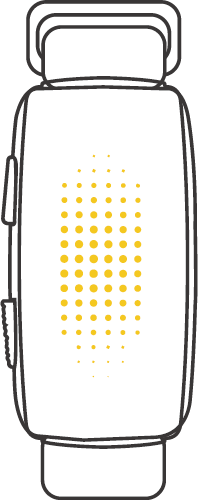 リスク中の表示